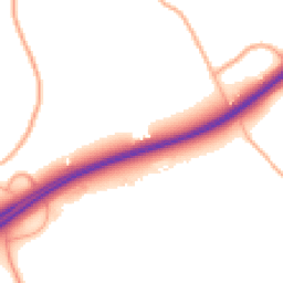 Daytime road noise heatmap for PL30 4HH