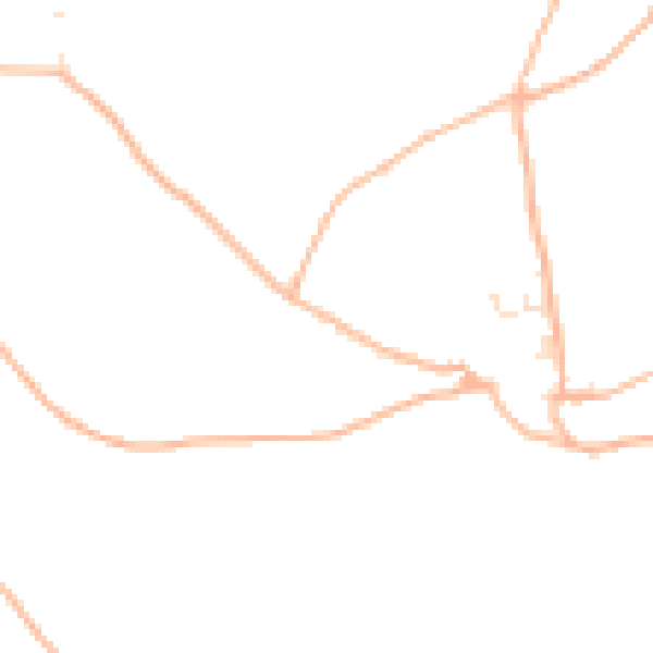Daytime road noise heatmap for PL30 4JS