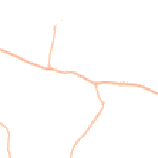 Daytime road noise heatmap for PL30 4QB