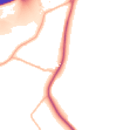 Daytime road noise heatmap for PL30 5AE