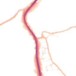 Daytime road noise heatmap for PL30 5EZ