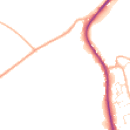 Daytime road noise heatmap for PL30 5HD