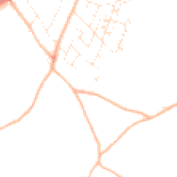 Daytime road noise heatmap for PL30 5JH