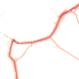 Daytime road noise heatmap for PL34 0AG