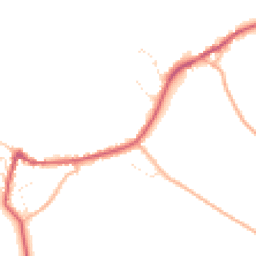 Daytime road noise heatmap for PL34 0AL