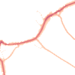 Daytime road noise heatmap for PL34 0AR