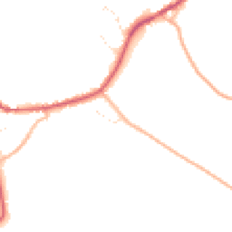 Daytime road noise heatmap for PL34 0AW