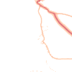 Daytime road noise heatmap for PL34 0BL