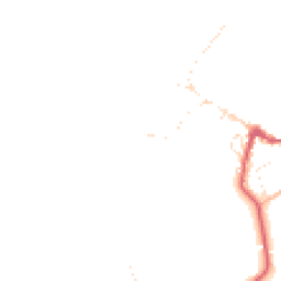 Daytime road noise heatmap for PL34 0DL