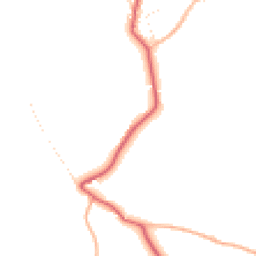 Daytime road noise heatmap for PL34 0DT