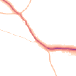 Daytime road noise heatmap for PL34 0EU