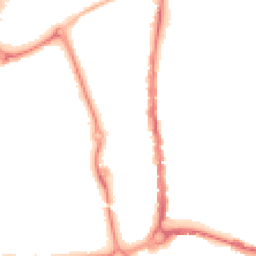 Night-time road noise heatmap for PO1 1BJ