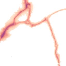 Night-time road noise heatmap for PO1 1EB