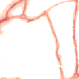 Night-time road noise heatmap for PO1 1HX
