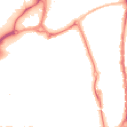 Night-time road noise heatmap for PO1 1JH