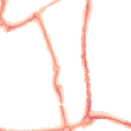 Night-time road noise heatmap for PO1 1JR