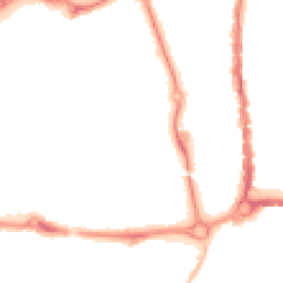 Night-time road noise heatmap for PO1 1LP