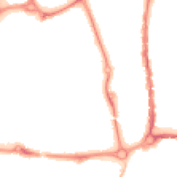 Night-time road noise heatmap for PO1 1LR