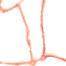 Night-time road noise heatmap for PO1 1PB