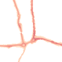 Night-time road noise heatmap for PO1 1PT