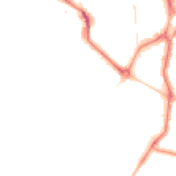 Night-time road noise heatmap for PO1 2BN