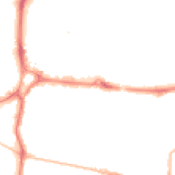 Night-time road noise heatmap for PO1 2GE