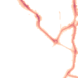 Night-time road noise heatmap for PO1 2PN