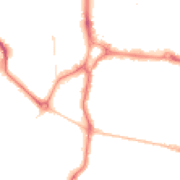 Night-time road noise heatmap for PO1 2QF