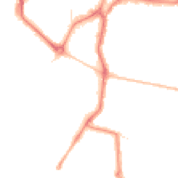 Night-time road noise heatmap for PO1 2TD