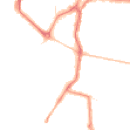Night-time road noise heatmap for PO1 2TE