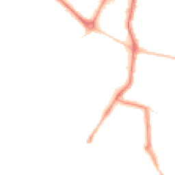 Night-time road noise heatmap for PO1 2TF