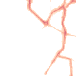 Night-time road noise heatmap for PO1 2TL