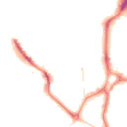 Night-time road noise heatmap for PO1 3BH