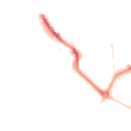 Night-time road noise heatmap for PO1 3BQ