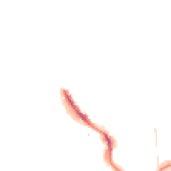 Night-time road noise heatmap for PO1 3EJ