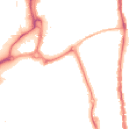 Night-time road noise heatmap for PO1 4EE