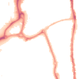 Night-time road noise heatmap for PO1 4HN