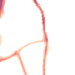 Night-time road noise heatmap for PO1 4LJ