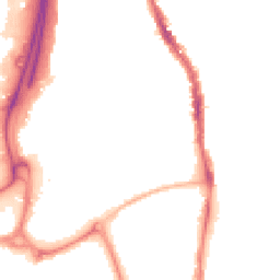 Night-time road noise heatmap for PO1 4LR