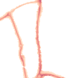 Night-time road noise heatmap for PO1 5BU