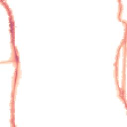 Night-time road noise heatmap for PO1 5LZ