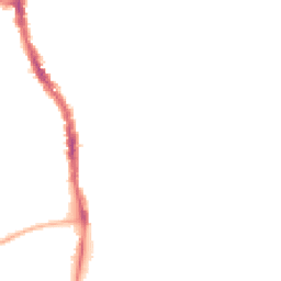 Night-time road noise heatmap for PO1 5RG