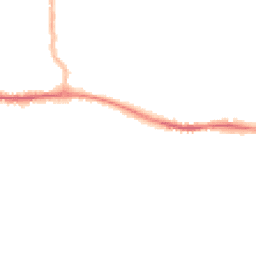 Night-time road noise heatmap for PO10 7BU
