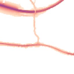 Night-time road noise heatmap for PO10 7DG