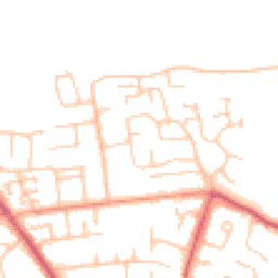 Daytime road noise heatmap for PO10 7SJ