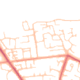 Daytime road noise heatmap for PO10 7SL