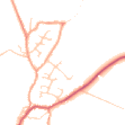 Daytime road noise heatmap for PO10 8FF