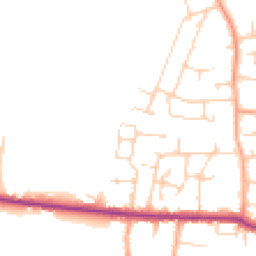 Daytime road noise heatmap for PO10 8GA