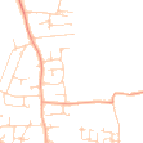 Daytime road noise heatmap for PO10 8GW