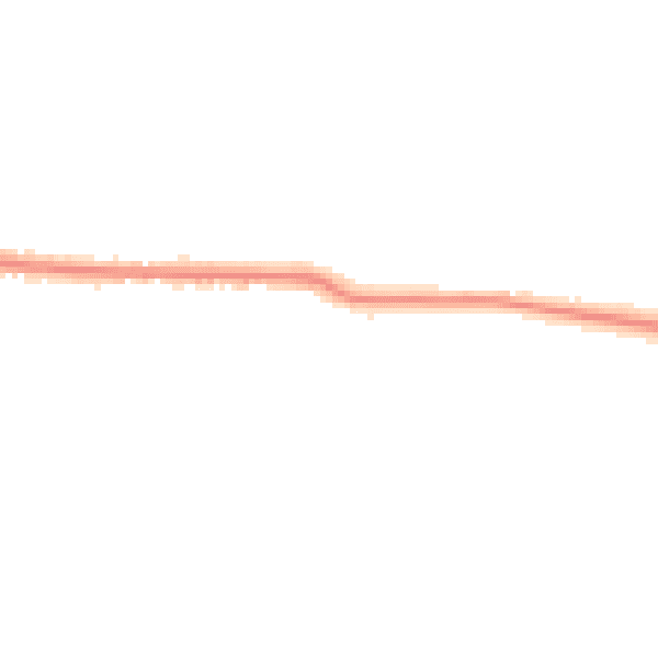 Night-time road noise heatmap for PO10 8GZ
